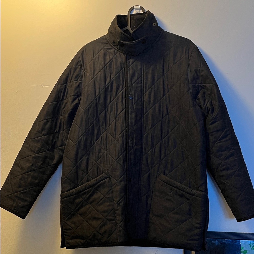 Barbour Kids Black Quilted Jacket